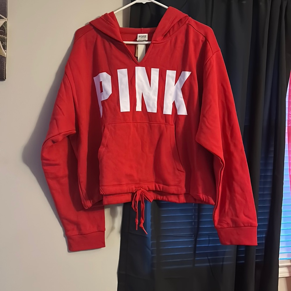 PINK Victoria's Secret Red Hoodie